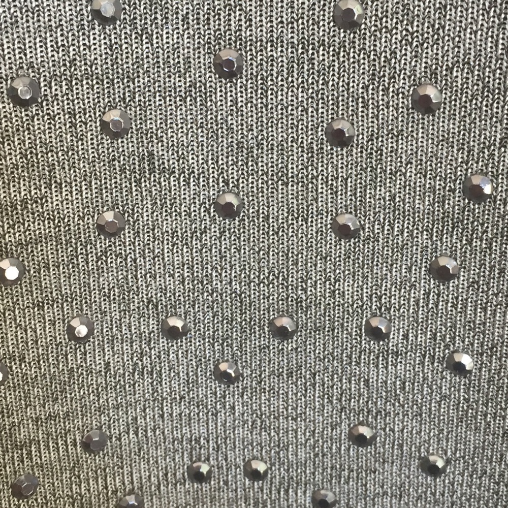 Como Blu Plus Size Knit Top Color Gray. - Picture 4 of 8